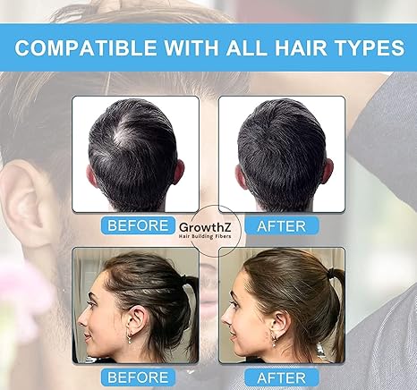 GrowthZ Hair Fiber 60 gm (1+1)